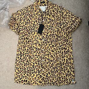 R13 leopard Buttondown NWT XS